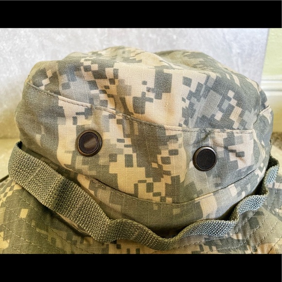US Army camo sun bucket hat - Picture 4 of 6